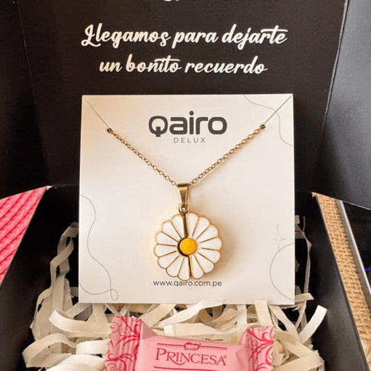 COLLAR DE GIRASOL CON RETRATO PERSONALIZADO