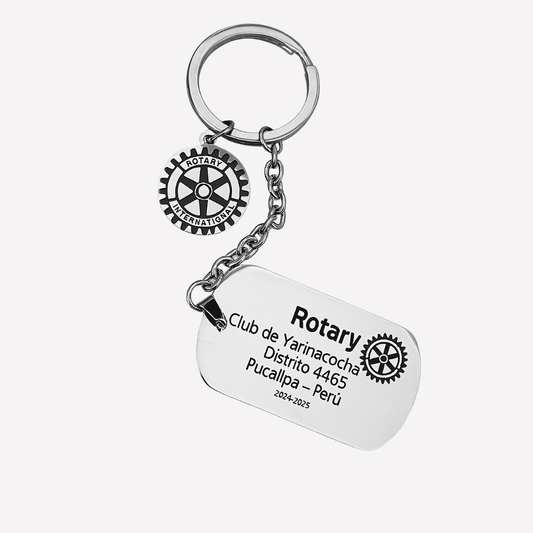 LLAVERO PERSONALIZADO DE PLACA CON RETRATO