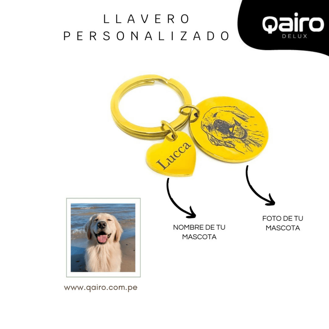 LLAVERO PERSONALIZADO MASCOTA