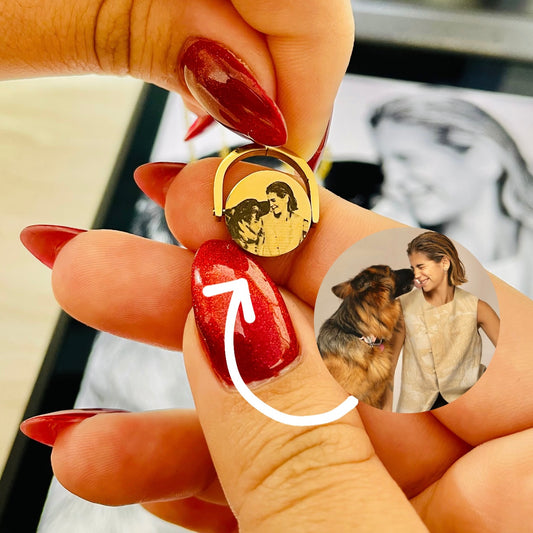 COLLAR GIRATORIO CON RETRATO PERSONALIZADO